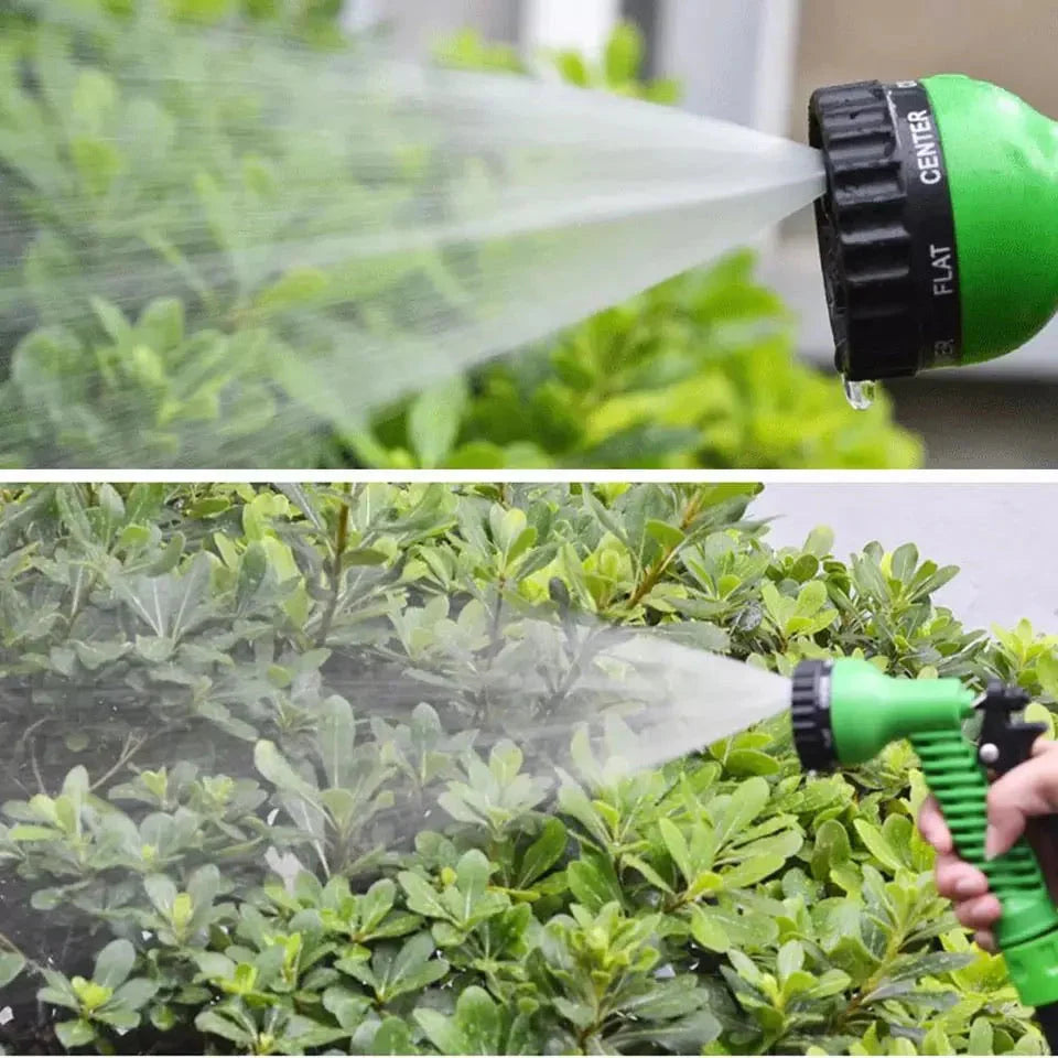 Magic Hose Pipe Expandable Reel 50Ft Car watering Cleaning, Indoor/Outdoor Garden Water Hose+ Spray