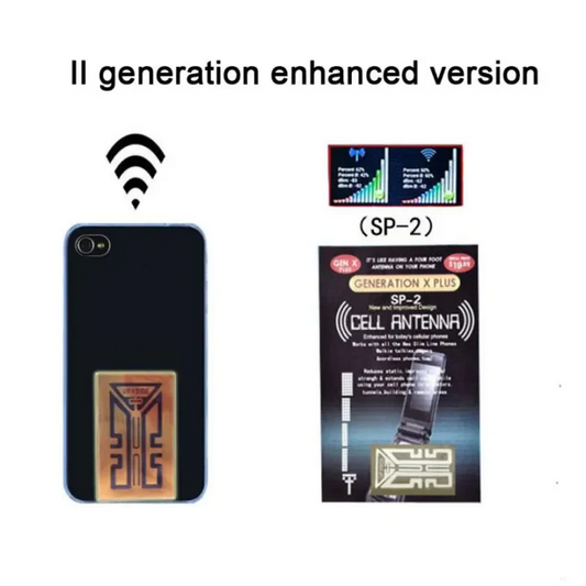 Signal Booster Sticker for Mobile Phones – Portable 4G Cell Signal Enhancer SP3/SP4 | Network Amplifier for Improved Call Quality, Faster Internet, Stronger Signal Reception